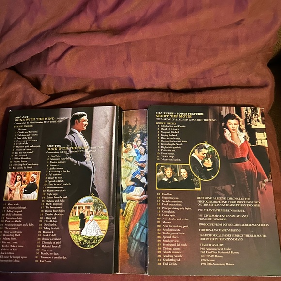‘Gone With the Wind’ 4 Disc set of the Classic 1939 Film. Used. - Picture 4 of 9